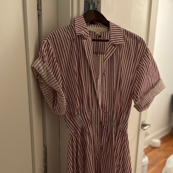 Rosie Assoulin By Any Other Name shirred waist tea dress - Picture 10 of 10